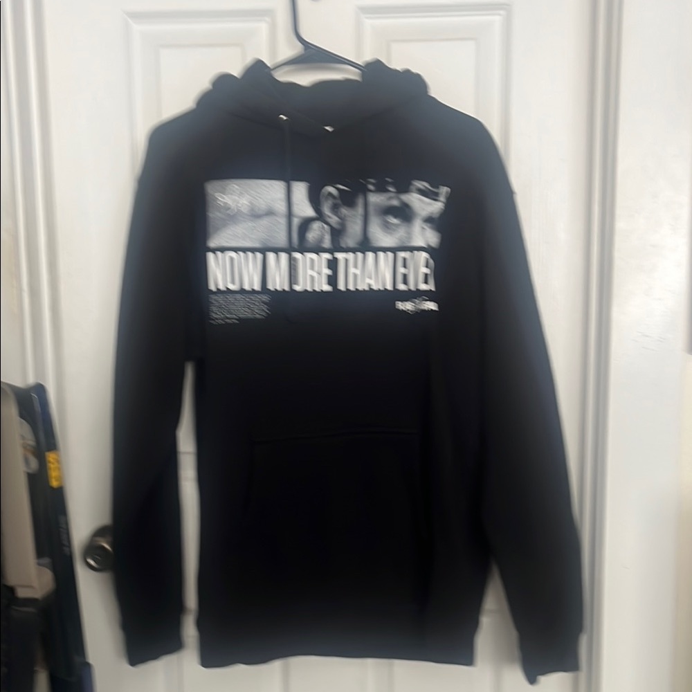 Black Graphic Hoodie